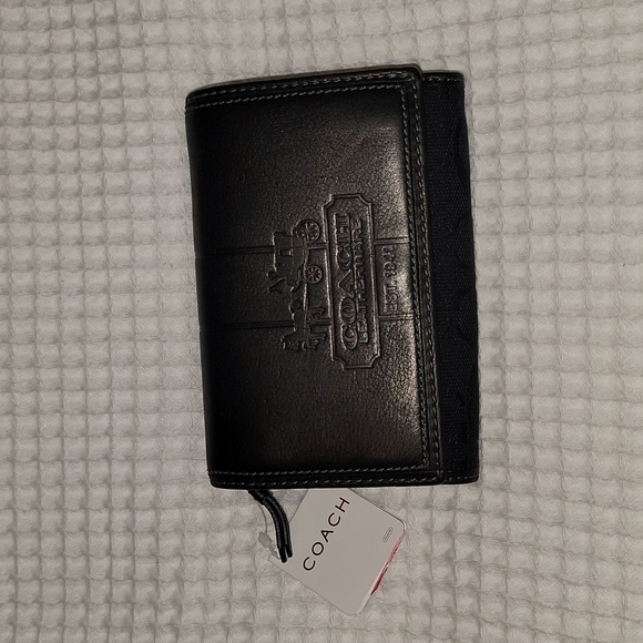 COACH Leather Wallet - Picture 1 of 4